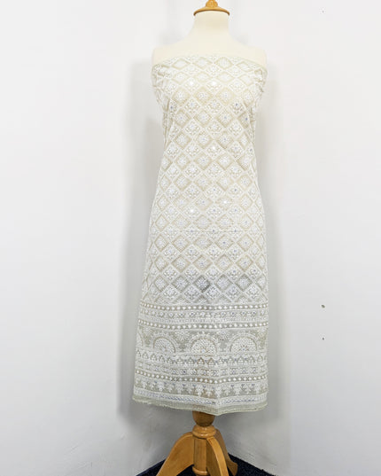 Embroidered Khaadi Net 3 piece