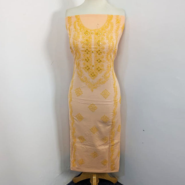 Lawn with Handmade Gala Style Pakka Tanka Work 3Pc Unstitched
