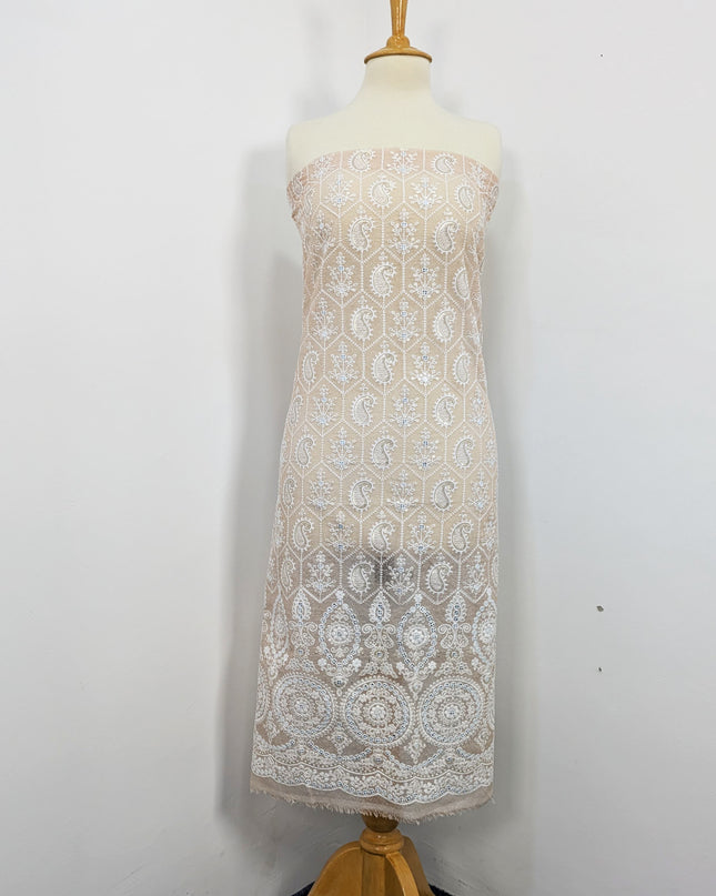 Embroidered Khaadi Net 3 piece