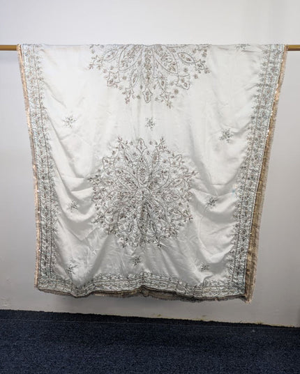 Fancy Handmade LCD Gotta Work Silk Dupatta (Ready To Wear)