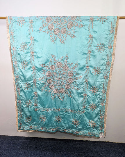 Exclusive Handmade LCD Gotta Work Silk Dupatta (Ready To Wear)
