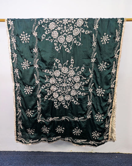 Exclusive Handmade LCD Gotta Work Silk Dupatta (Ready To Wear)