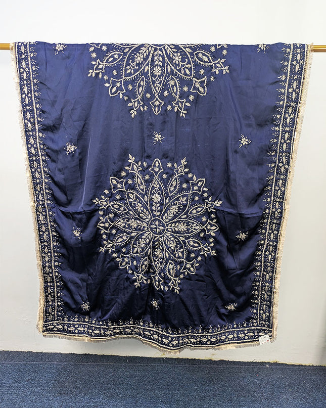Fancy Handmade LCD Gotta Work Silk Dupatta (Ready To Wear)