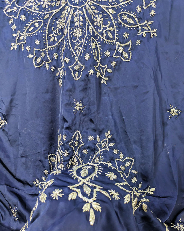 Fancy Handmade LCD Gotta Work Silk Dupatta (Ready To Wear)