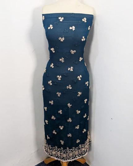 Handmade Full Jaal Gotta Work Chiffon 2Pc Unstitched