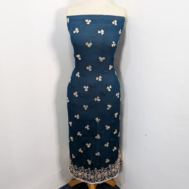 Handmade Full Jaal Gotta Work Chiffon 2Pc Unstitched