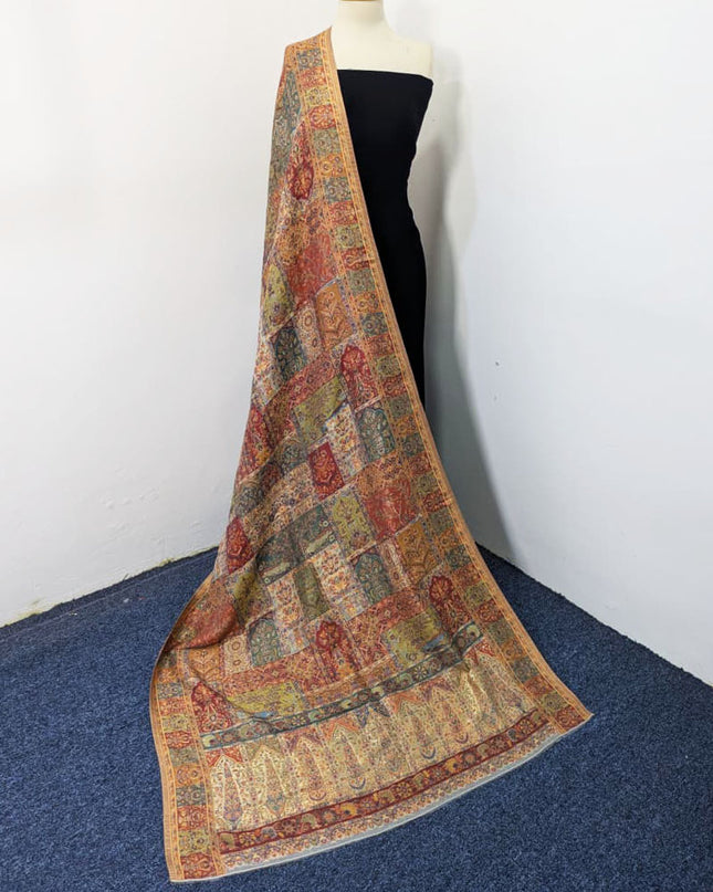 Premium Pure Indian ShahJahan Style - Kani Moonlight Shawl