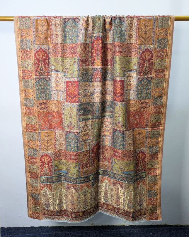 Premium Pure Indian ShahJahan Style - Kani Moonlight Shawl
