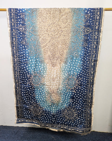 Premium Handmade Chunnri & Gotta Work Silk Dupatta (Ready To Wear)