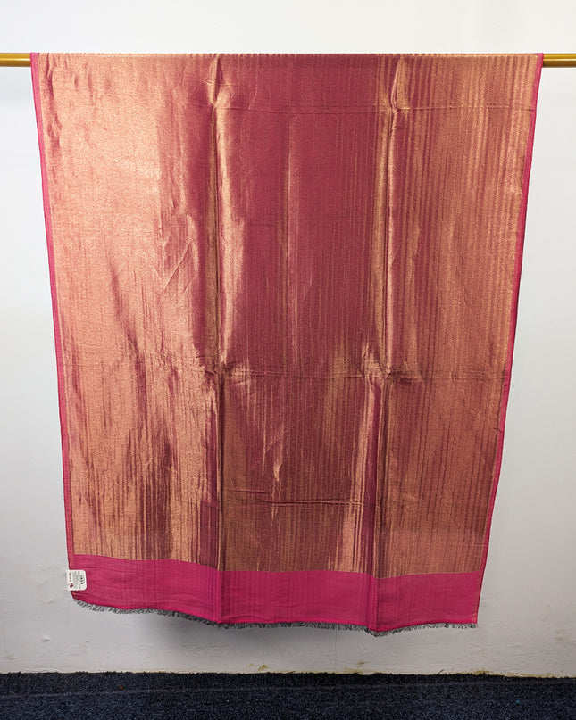 Exquisite Plain Pashmina Moonlight Reversible Shawl (Two-Sided Wear)