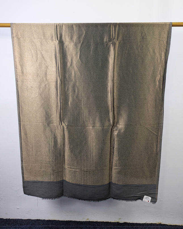 Exquisite Plain Pashmina Moonlight Reversible Shawl (Two-Sided Wear)