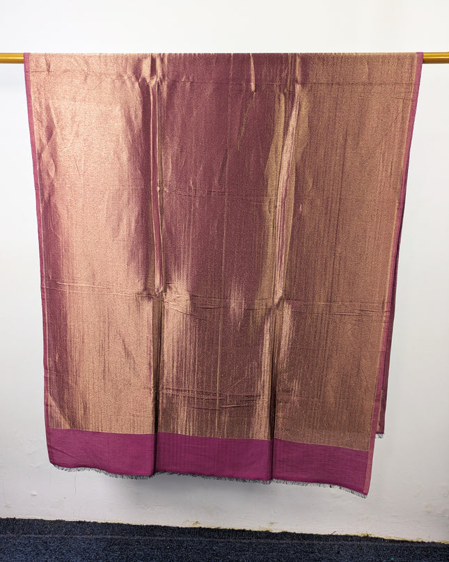 Exquisite Plain Pashmina Moonlight Reversible Shawl (Two-Sided Wear)