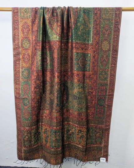 Exclusive Pure Indian Kani Charbagh - Moonlight Shawl