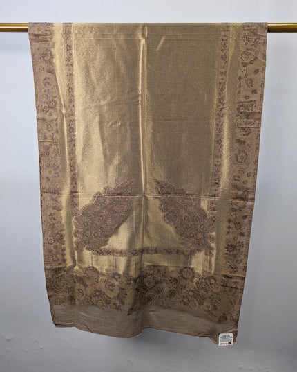 Exquisite 3D Floral Indian Kani Moonlight Wool Stroller