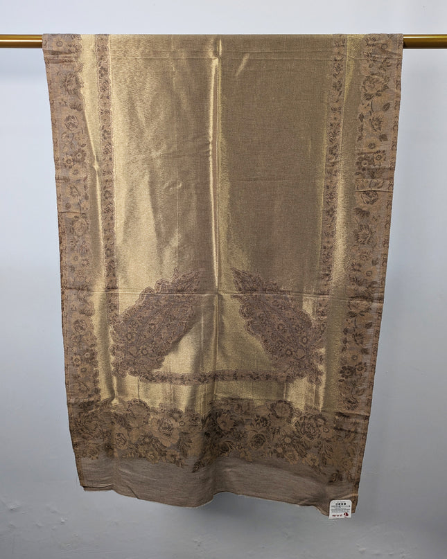 Exquisite 3D Floral Indian Kani Moonlight Wool Stroller (Unisex Wear)