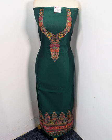 Exclusive Pure Indian Kani Silk with Zari Work 3Pc Unstitched