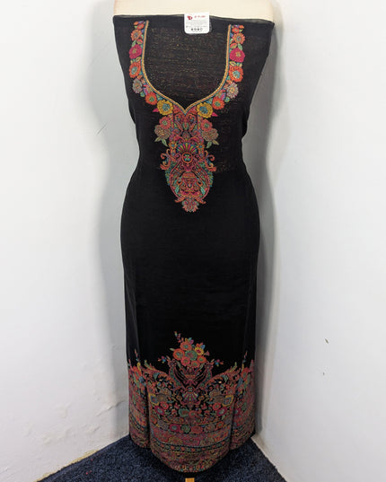 Exquisite Pure Indian Kani Silk with Zari Work 3Pc Unstitched