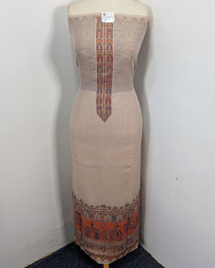 Premium Pure Indian Kani Silk with Moonlight Work 3Pc Unstitched
