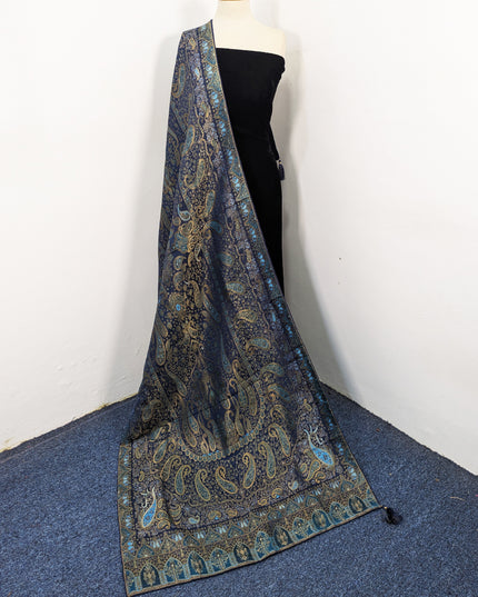 Pure Indian Dola Kani Silk Stroller (Ready To Wear)