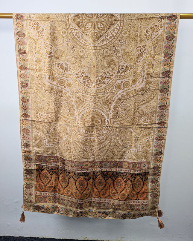Exclusive Pure Indian Dola Kani Silk Stroller (Ready To Wear)