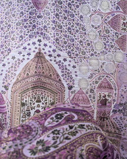 Pure Indian Dola Kani Silk Shawl (Ready To Wear)