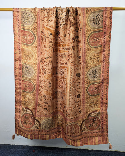 Exclusive Pure Indian Dola Kani Silk Shawl (Ready To Wear)