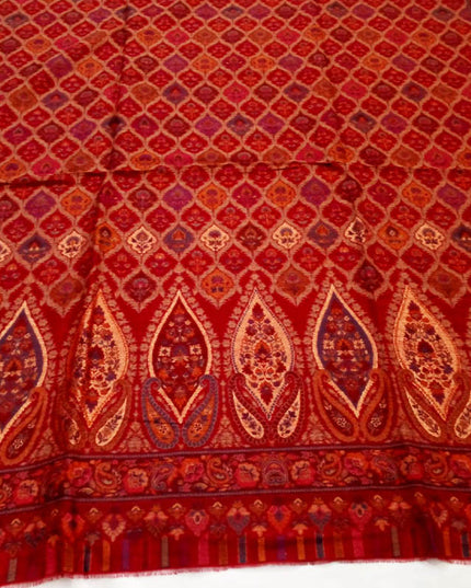 Pashmina with Kani and Zari Work Shawl (Ready To Wear)