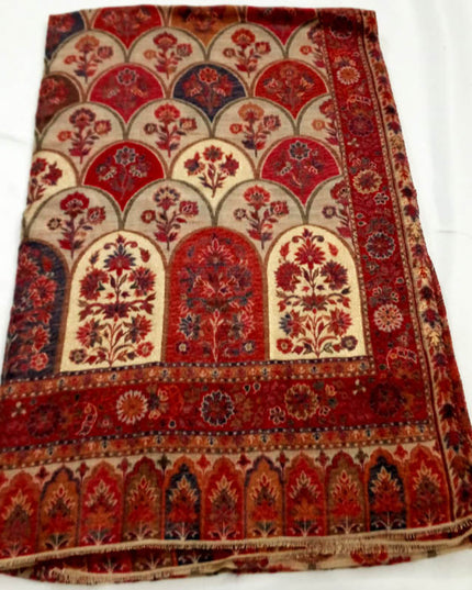 Exquisite Pashmina Shawl with Kani Zari Work