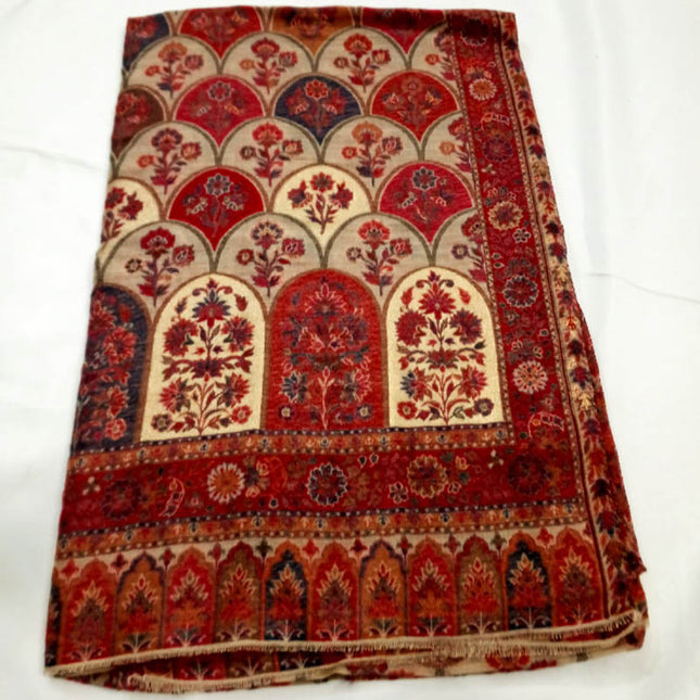 Exquisite Pashmina Shawl with Kani Zari Work