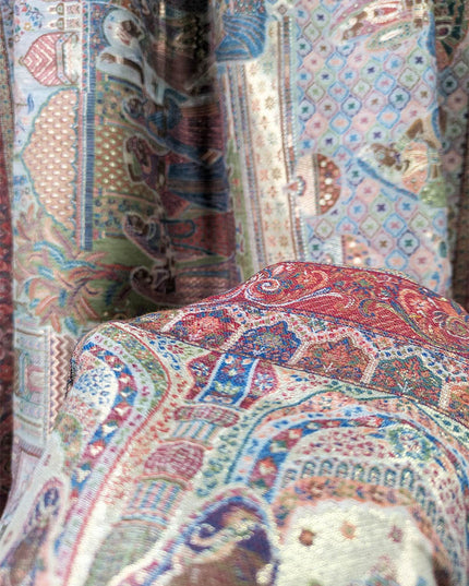 Exquisite Pure Indian Moonlight Kani Shawl (Ready To Wear)