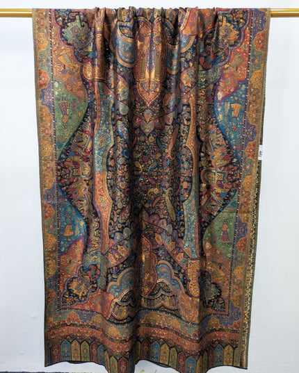 Premium Pure Indian Kani Silk with Zari Work Shawl