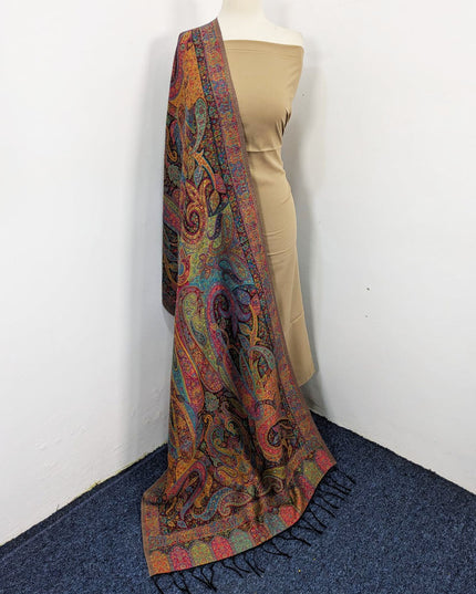 Pure Indian Kani Silk Stroller (Ready To Wear)