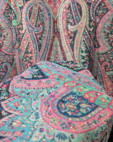 Fancy Pure Indian Kani Silk Stroller (Ready To Wear)