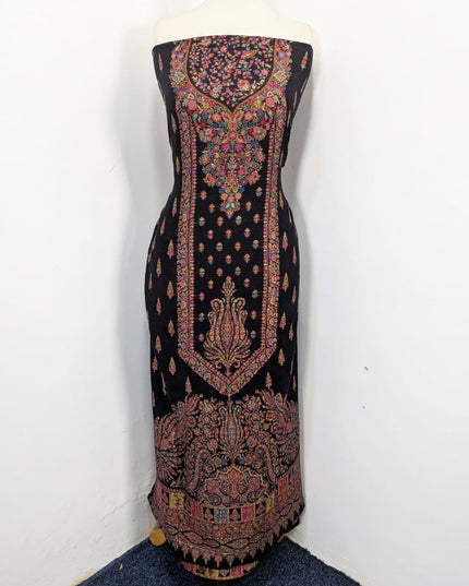 Pure Indian Kani Silk with Zari Work 3PC Unstitched