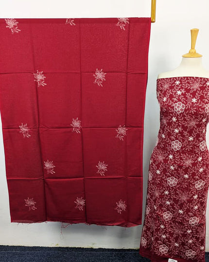 Lawn with Handmade Kacha Tanka Work 3Pc Unstitched