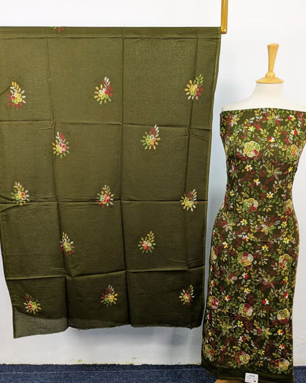 Lawn with Handmade Kacha Tanka Work 3Pc Unstitched