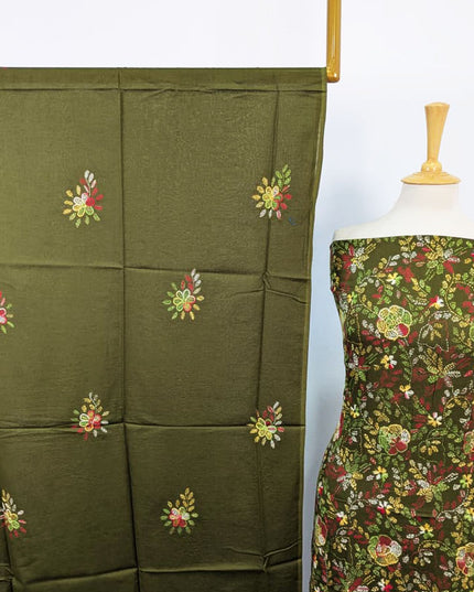 Lawn with Handmade Kacha Tanka Work 3Pc Unstitched