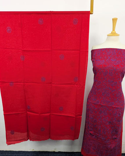 Fancy Lawn with Handmade Shadow Work 3Pc Unstitched