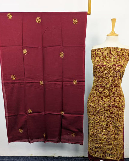 Fancy Lawn with Handmade Shadow Work 3Pc Unstitched