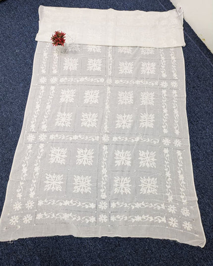 Fancy Lawn with Handmade Tarkashi + Shadow Work Dupatta