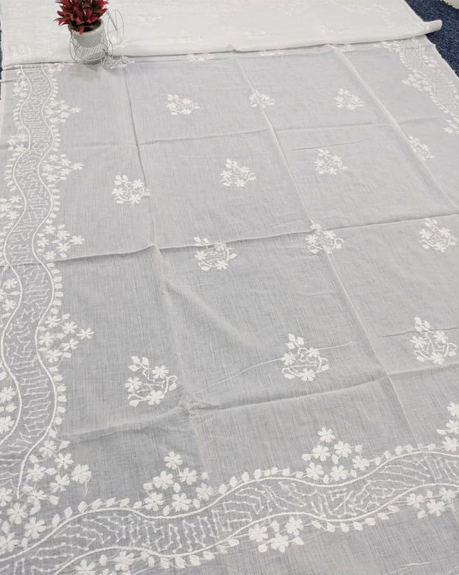 Fancy Lawn with Handmade Pakka Tanka Work Dupatta