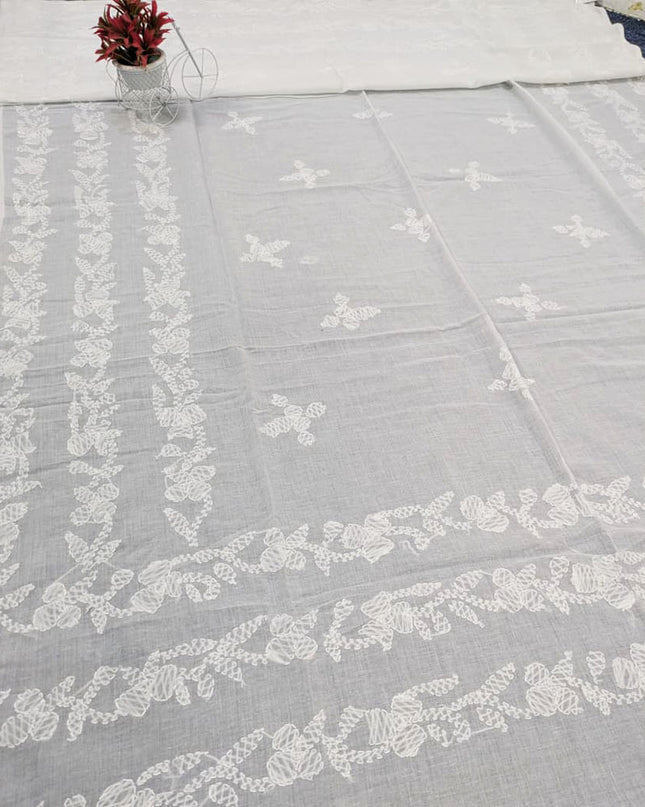 Fancy Lawn with Handmade Kacha Tanka Work Dupatta