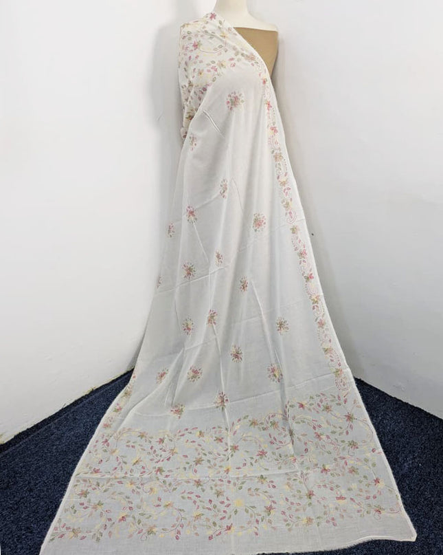 Lawn with Handmade Multicolor Kacha Tanka Work Dupatta