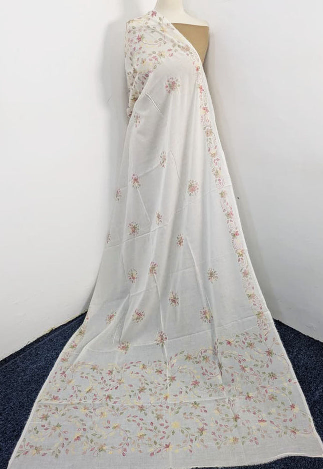 Lawn with Handmade Multicolor Kacha Tanka Work Dupatta