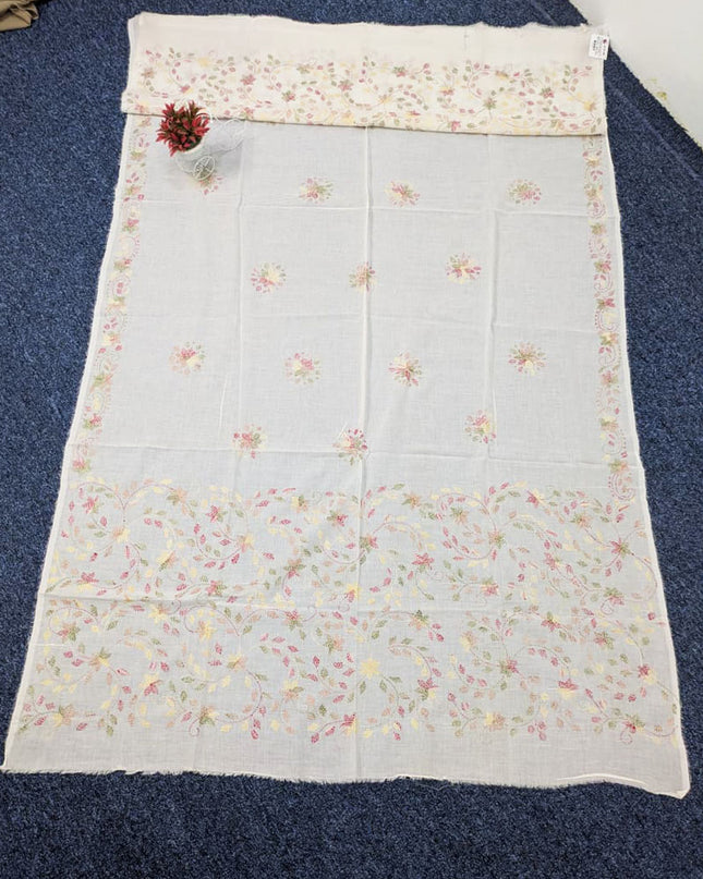 Lawn with Handmade Multicolor Kacha Tanka Work Dupatta