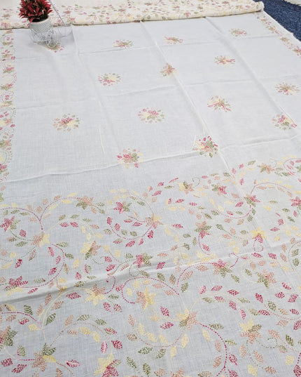Lawn with Handmade Multicolor Kacha Tanka Work Dupatta