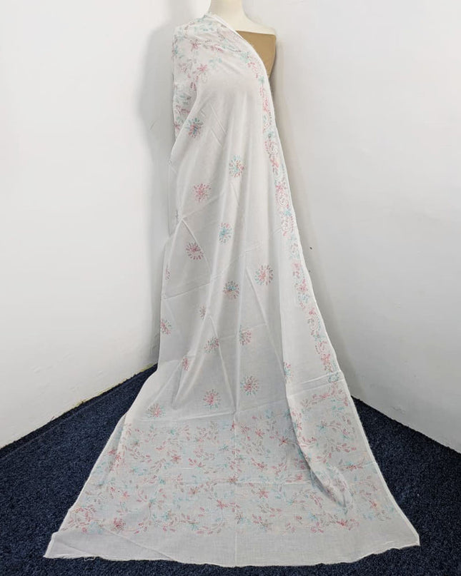 Fancy Lawn with Handmade Multicolor Kacha Tanka Work Dupatta