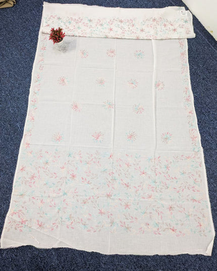 Fancy Lawn with Handmade Multicolor Kacha Tanka Work Dupatta