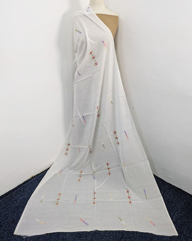 Lawn with Handmade Multicolor Pakka Tanka Work Dupatta