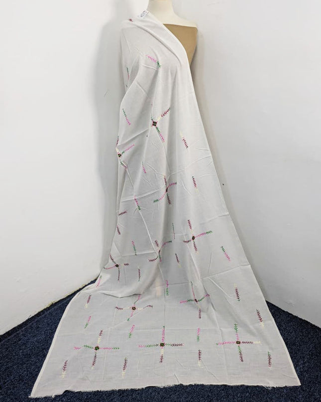 Fancy Lawn with Multicolor Pakka Tanka Work Dupatta